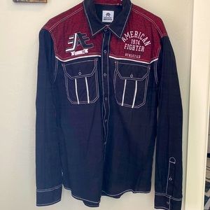 Men’s American Fighter Button Down